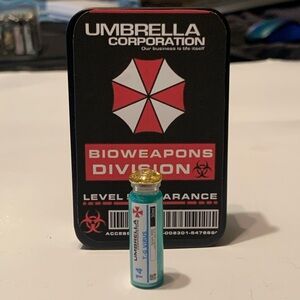 Resident Evil - t+G Virus Vial - 1.25inches